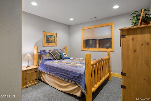 62 897, Grand Lake, CO 80447 - carpeted bedroom featuring recessed lighting