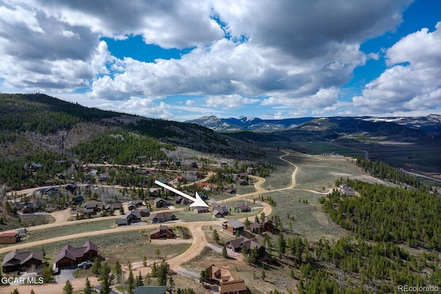 62 897, Grand Lake, CO 80447 - drone / aerial view of a mountainous background