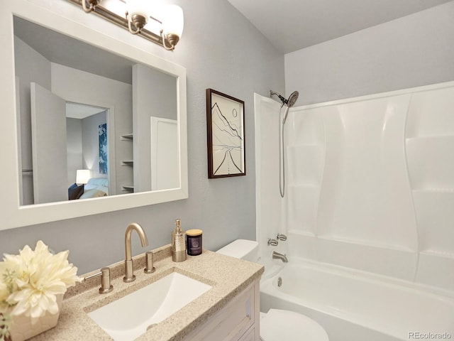 453 Arden Cir, Highlands Ranch, CO 80126 - bathroom with shower / tub combination and vanity