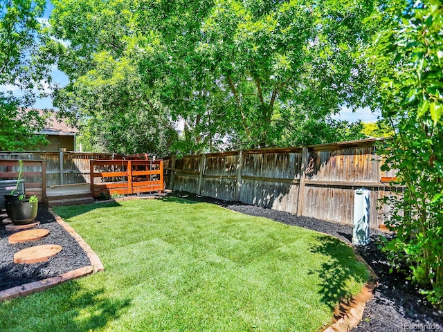 453 Arden Cir, Highlands Ranch, CO 80126 - view of fenced backyard