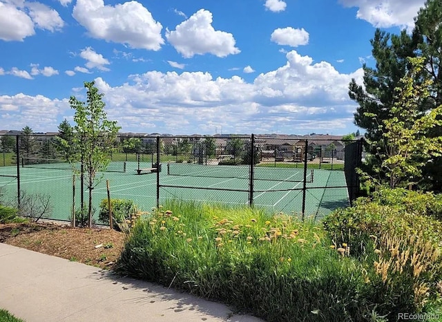 24028 E Caleb Pl, Aurora, CO 80016 - view of tennis court