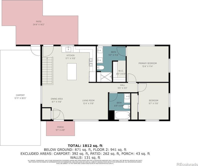 530 Everett St, Lakewood, CO 80226 - view of room layout