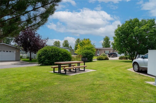 7885 Buckhorn Grn Unit 131, Frederick, CO 80530 - view of grassy yard