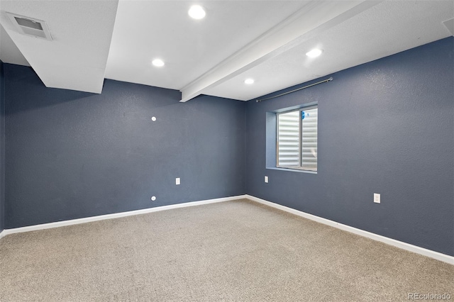2640 Overlook Dr, Broomfield, CO 80020 - carpeted empty room with recessed lighting