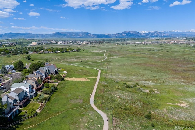 2640 Overlook Dr, Broomfield, CO 80020 - drone / aerial view of a mountainous background