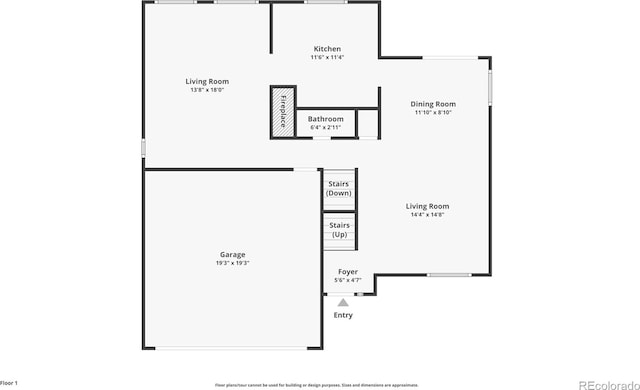 2640 Overlook Dr, Broomfield, CO 80020 - view of floor plan / room layout