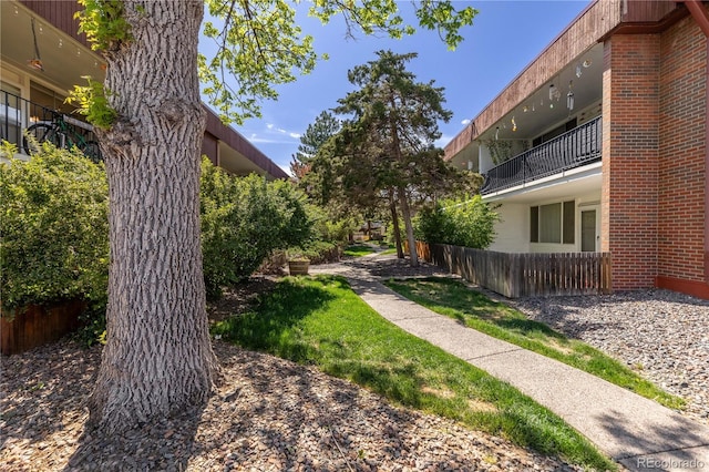 10185 W 25th Ave Unit 33, Lakewood, CO 80215 - view of yard with fence