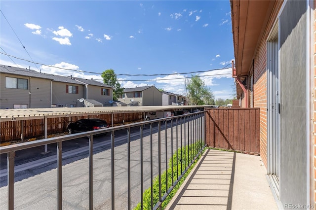 10185 W 25th Ave Unit 33, Lakewood, CO 80215 - balcony with a residential view