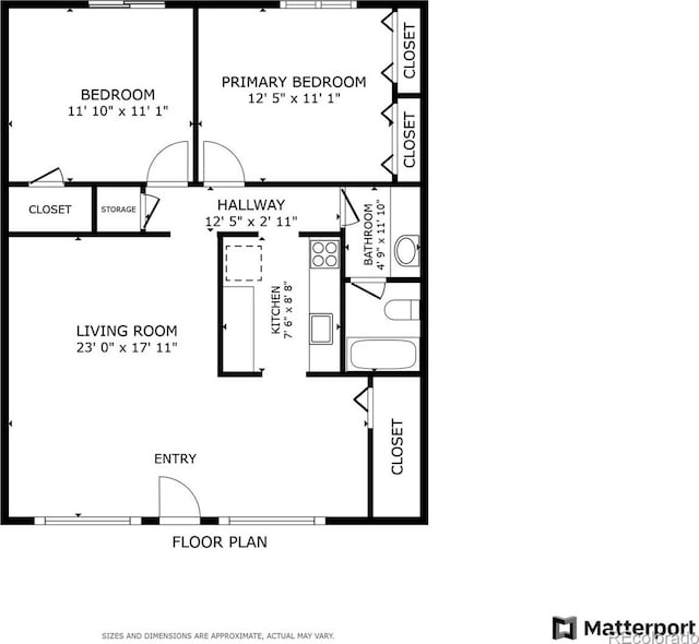 10185 W 25th Ave Unit 33, Lakewood, CO 80215 - room layout