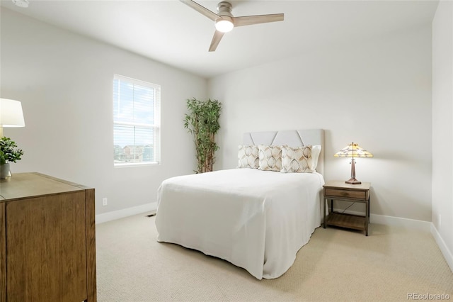 21209 E 62nd Ave, Aurora, CO 80019 - bedroom featuring light colored carpet and ceiling fan
