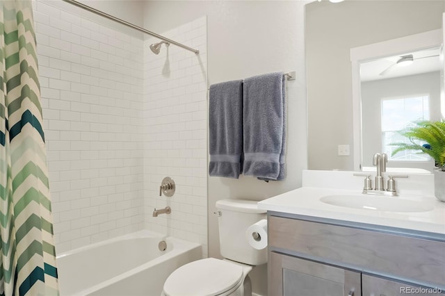 21209 E 62nd Ave, Aurora, CO 80019 - bathroom featuring shower / bathtub combination with curtain and vanity
