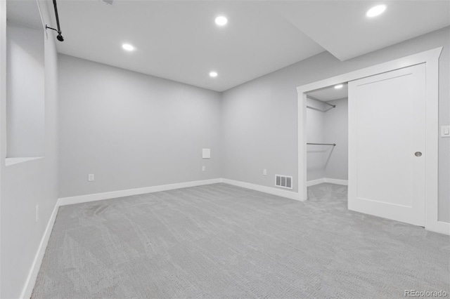 2111 S Franklin St, Denver, CO 80210 - unfurnished bedroom with carpet and recessed lighting