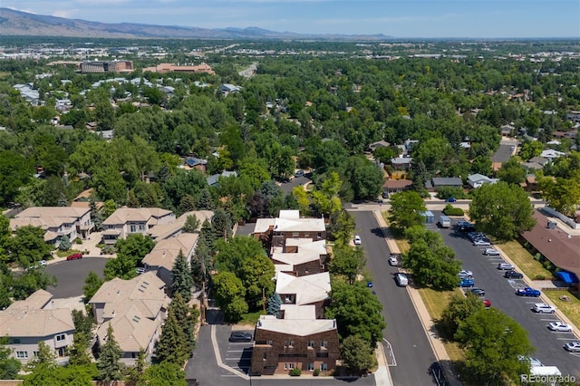 745 Thomas Dr Unit 2, Boulder, CO 80303 - aerial view of residential area with a mountain backdrop