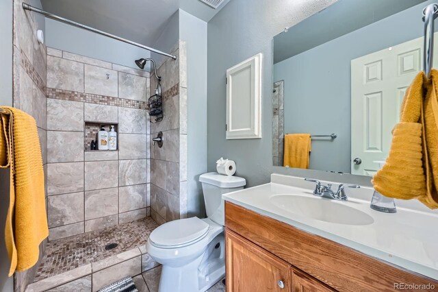 7881 Allison Way Unit 303, Arvada, CO 80005 - full bath with vanity and tiled shower