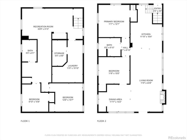 660 S Clarkson St, Denver, CO 80209 - home floor plan