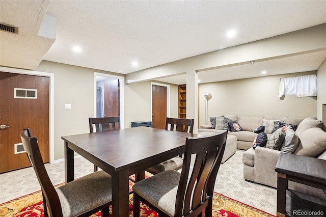7925 W Layton Ave Unit 500, Littleton, CO 80123 - dining area featuring recessed lighting and light colored carpet