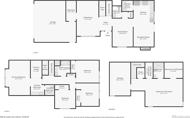 7925 W Layton Ave Unit 500, Littleton, CO 80123 - property floor plan