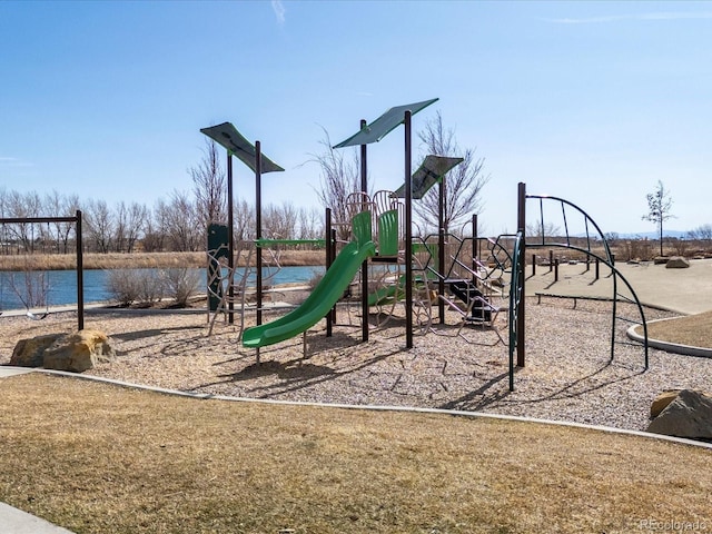 view of communal playground