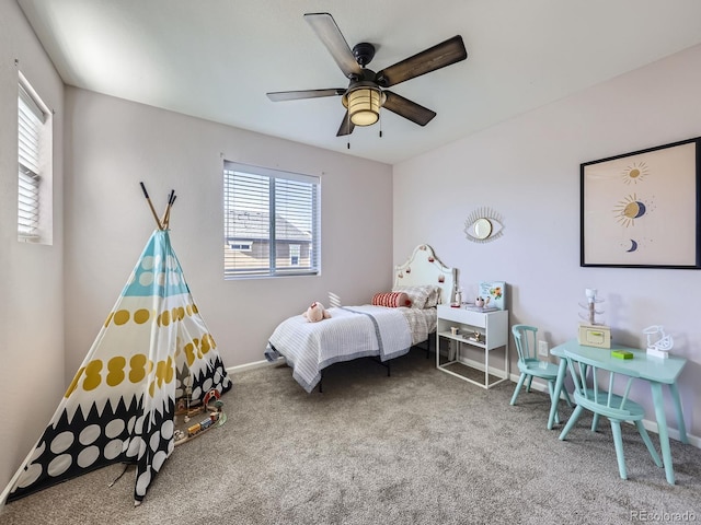 15269 W 69th Cir Unit A, Arvada, CO 80007 - bedroom with carpet flooring and ceiling fan
