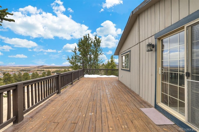 255 Park View Dr, Fairplay, CO 80440 - view of wooden deck