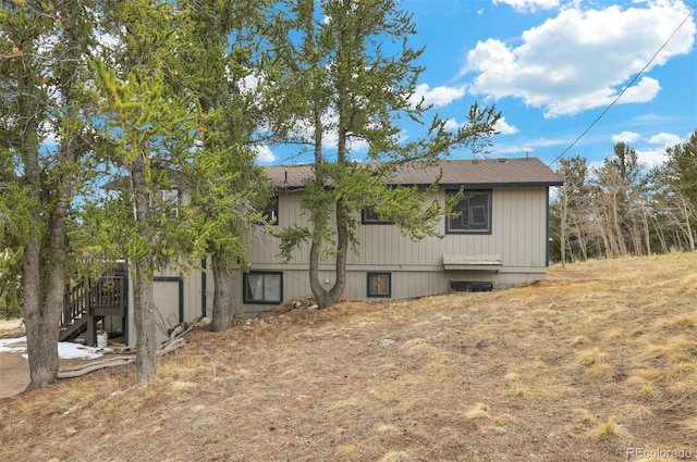 255 Park View Dr, Fairplay, CO 80440 - view of side of property with roof with shingles