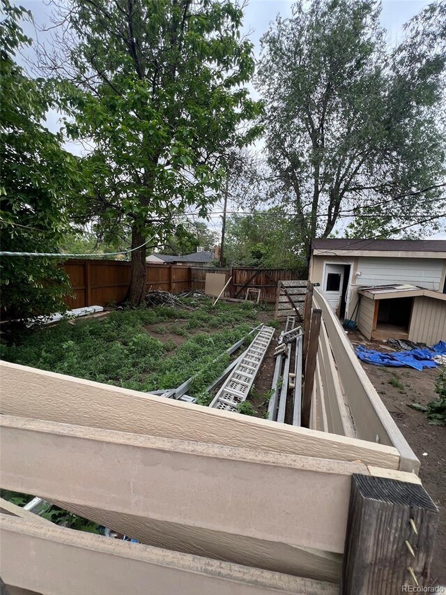 1900 Quebec St, Denver, CO 80220 - view of fenced backyard