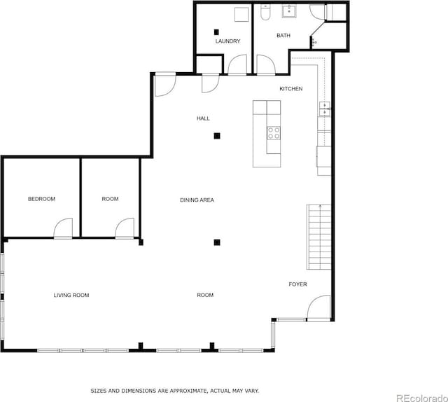 2955 Inca St Unit 1H, Denver, CO 80202 - view of home floor plan