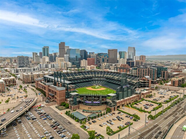 2955 Inca St Unit 1H, Denver, CO 80202 - bird's eye view of city skyline