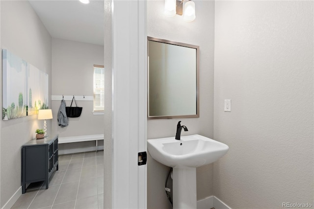 13729 Vallejo Loop, Broomfield, CO 80023 - bathroom with tile patterned floors and baseboards