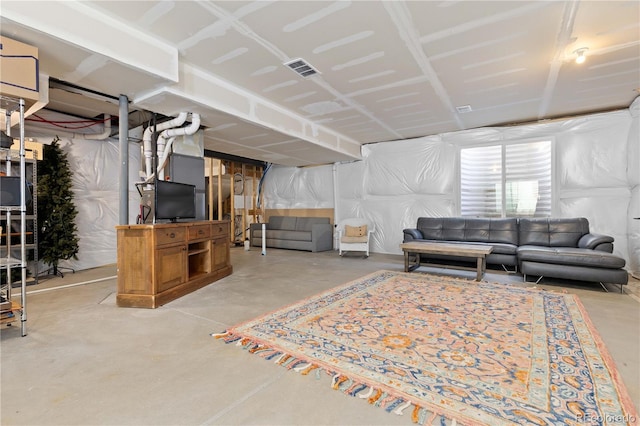 13729 Vallejo Loop, Broomfield, CO 80023 - living area with finished concrete floors
