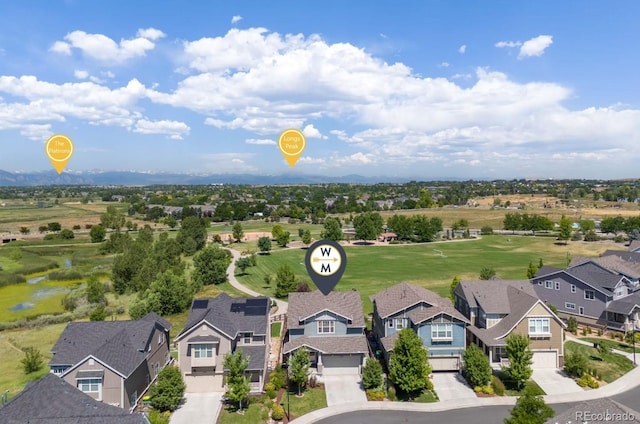 13729 Vallejo Loop, Broomfield, CO 80023 - aerial perspective of suburban area