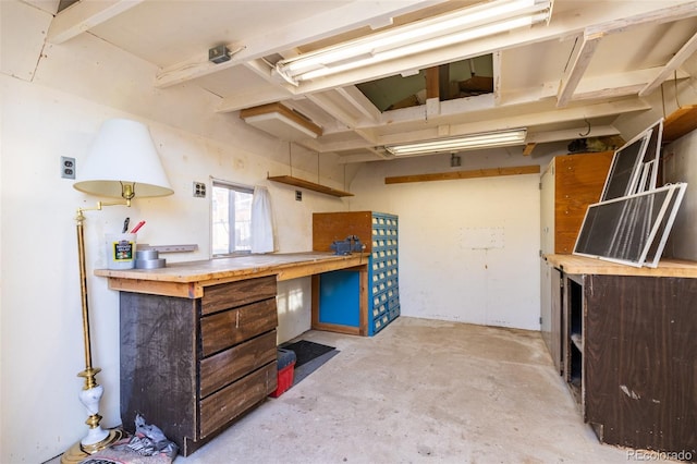 971 Elm Pl, Thornton, CO 80229 - below grade area with a workshop area