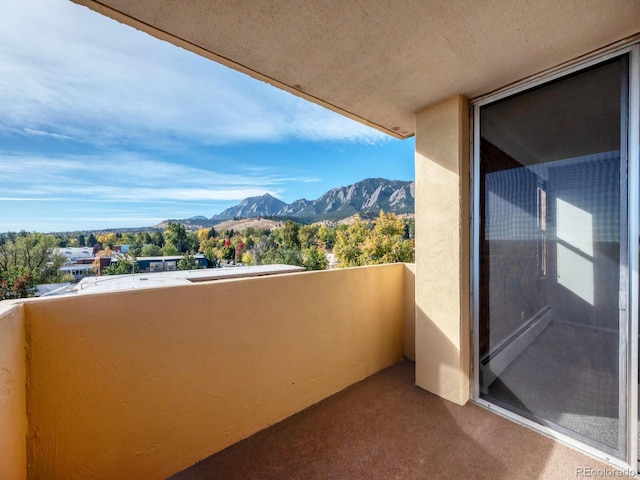850 20th St Unit 503, Boulder, CO 80302 - balcony with a mountain view