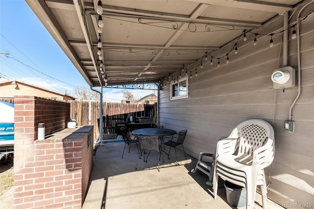 view of patio