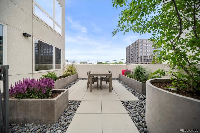 1898 S Bannock St Unit 202, Denver, CO 80223 - view of patio / terrace featuring outdoor dining space