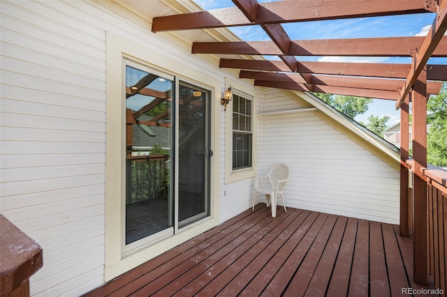 11797 W Aqueduct Dr, Littleton, CO 80127 - deck featuring a pergola