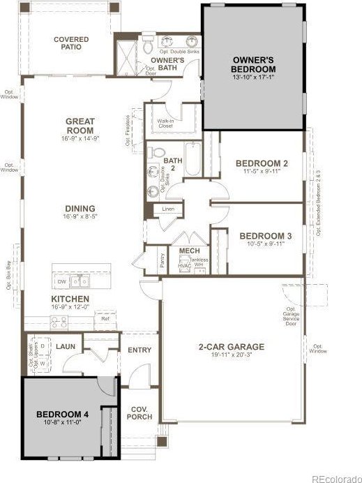 8135 Butte Creek St, Littleton, CO 80125 - view of property floor plan