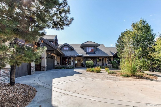 view of craftsman-style home