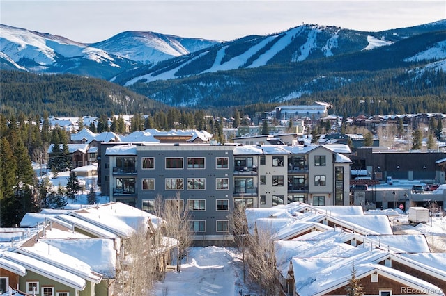 view of mountain feature