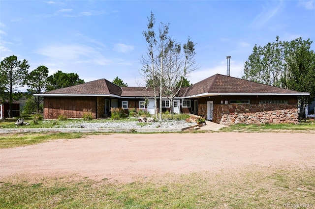 view of ranch-style house