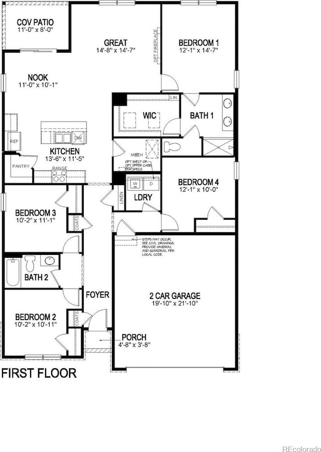 14259 Beebalm Ave, Parker, CO 80134 - room layout