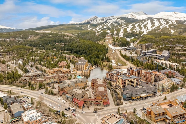 505 S Main St Unit 2207, Breckenridge, CO 80424 - drone / aerial view of a mountain backdrop