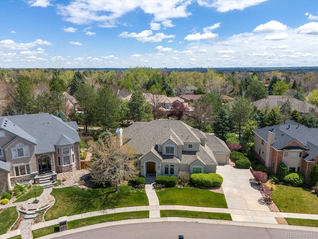 5700 S Benton Cir, Littleton, CO 80123 - aerial perspective of suburban area