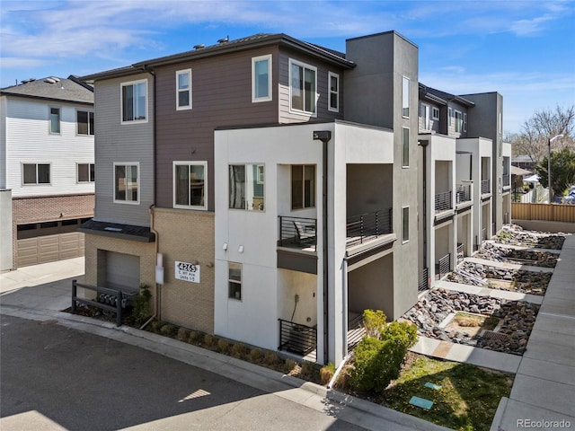 exterior space featuring a residential view