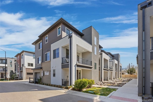 view of property featuring a residential view
