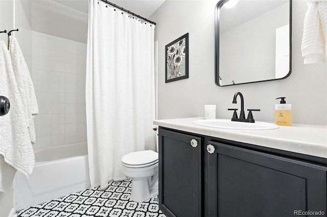 1325 W 112th Ave Unit B, Westminster, CO 80234 - bathroom featuring vanity and shower / bathtub combination with curtain