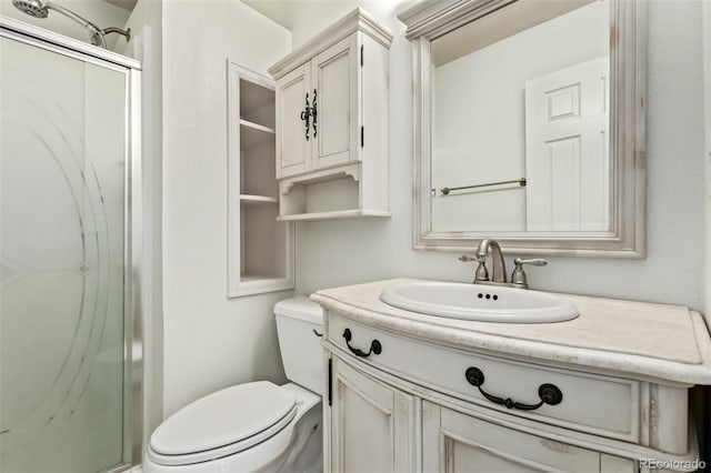 3735 S Lewiston St, Aurora, CO 80013 - full bathroom with a shower stall and vanity