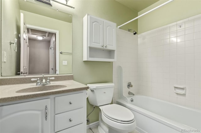3735 S Lewiston St, Aurora, CO 80013 - full bath with vanity and shower / bath combination