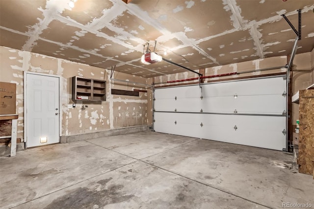 3735 S Lewiston St, Aurora, CO 80013 - garage featuring a garage door opener