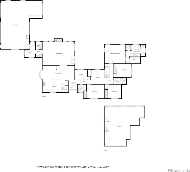10380 W Warren Ave, Lakewood, CO 80227 - view of floor plan / room layout